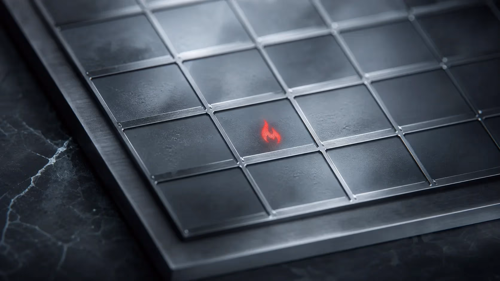 "Calendario metallico con fiamma rossa in una cella: il giorno di picco riconosciuto"